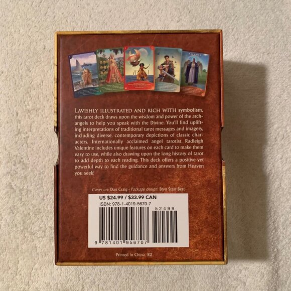 ANGEL WISDOM TAROT CARDS 78 CARDS WITH GUIDEBOOK - Picture 2 of 6